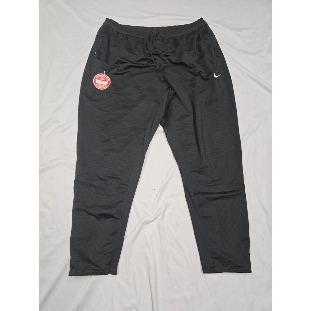 Nike‎ NFL On-Field Kansas City Chiefs Joggers Gray 3XL Team Issued #75